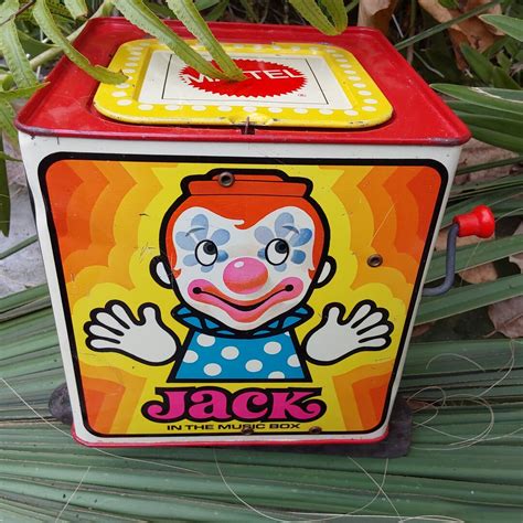 vintage metal jack in the box|empty jack in the box.